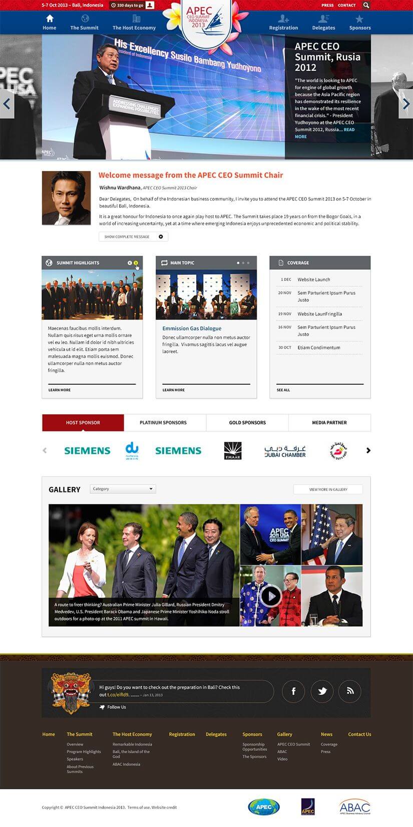 Homepage full