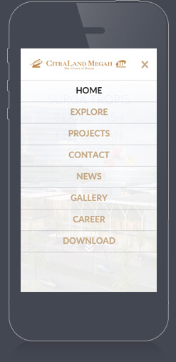 Homepage Smartphone Menu Click