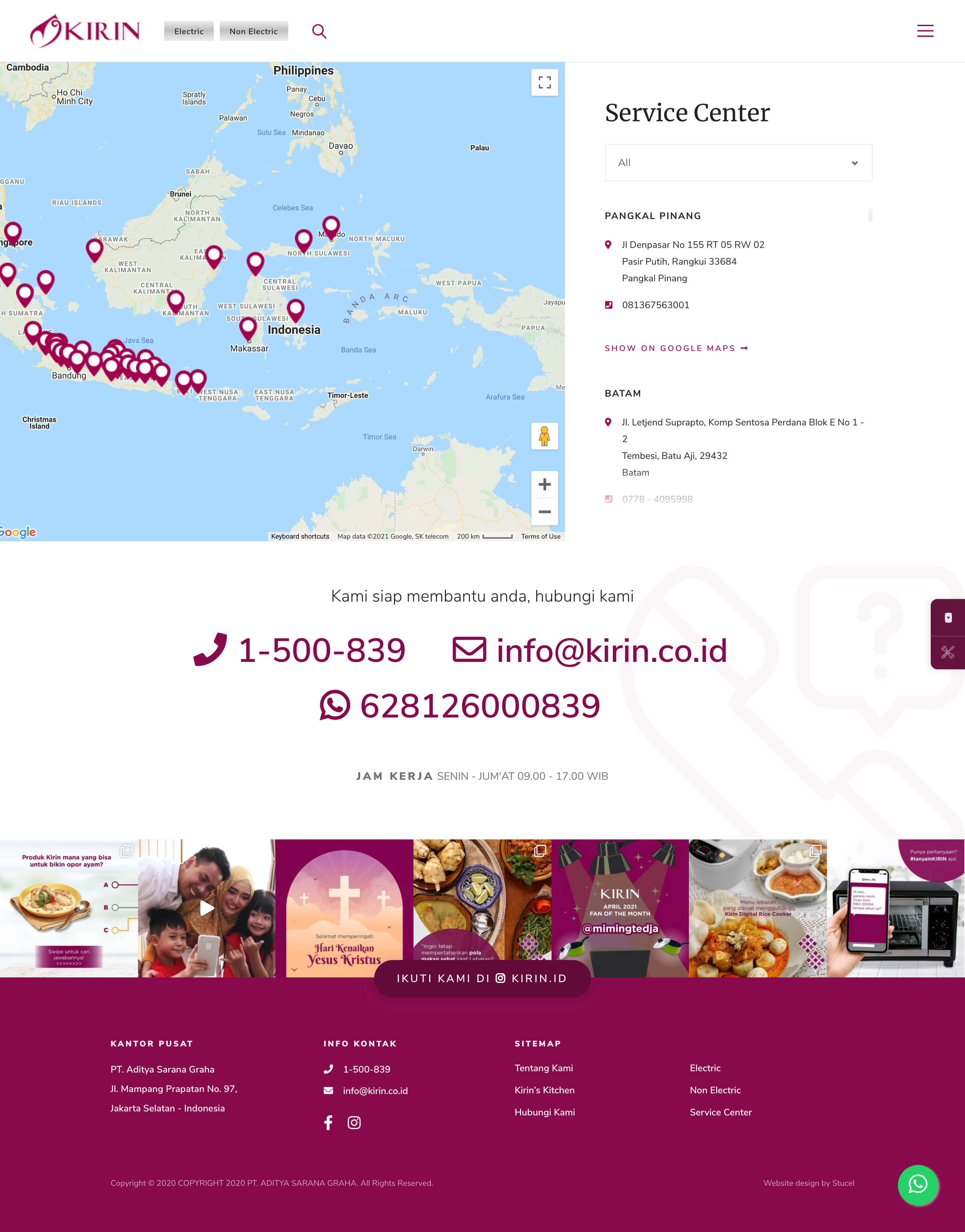 contact us
